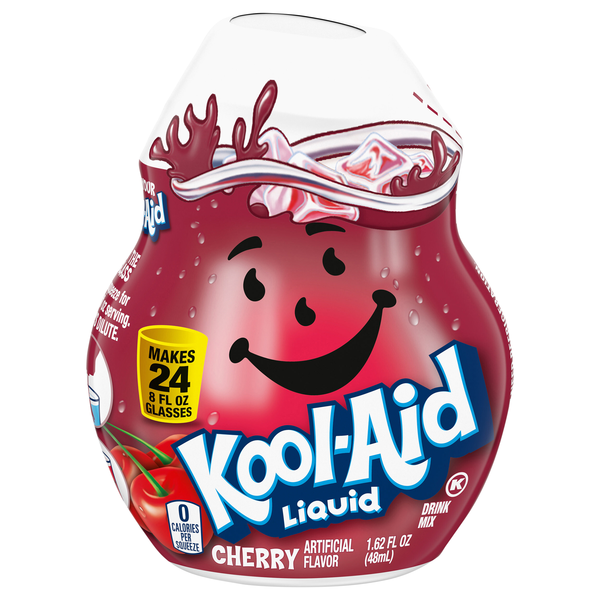 Kool-Aid Cherry Flavored Liquid Water Enhancer Drink Mix