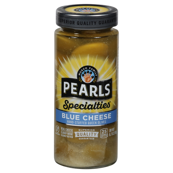 Pearls Specialties Blue Cheese Stuffed Queen Olives