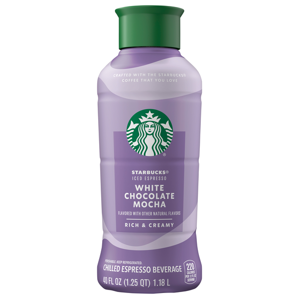 Starbucks White Chocolate Mocha Chilled Espresso Beverage