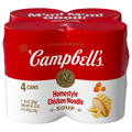 Campbell's Condensed Homestyle Chicken Noodle Soup - 4 ct
