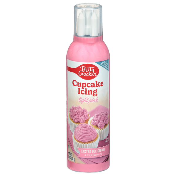 Betty Crocker Pink Cupcake Icing Aerosol
