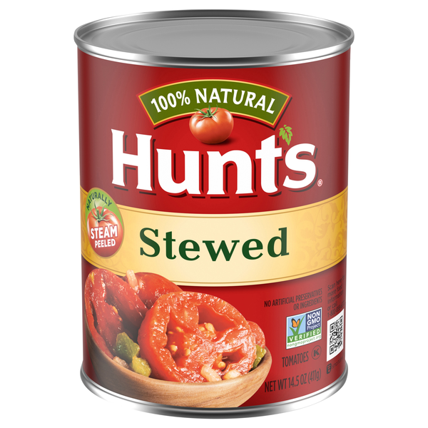 Hunt's 100% Natural Stewed Tomatoes