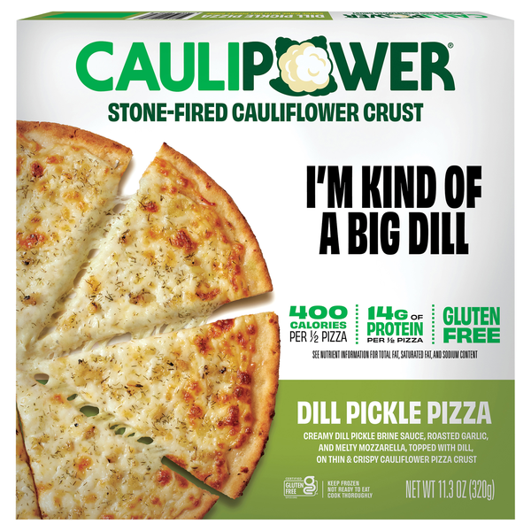 Caulipower Stone-Fired Cauliflower Crust Dill Pickle Pizza Frozen