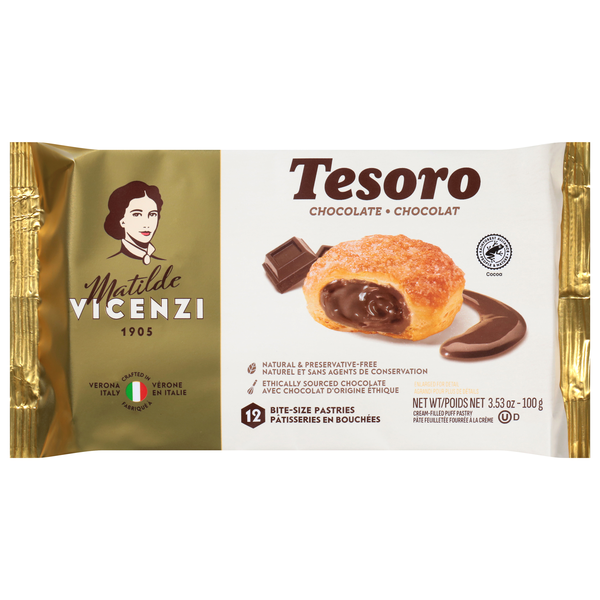 Matilde Vicenzi Tesoro Chocolate Bite-Size Pastries