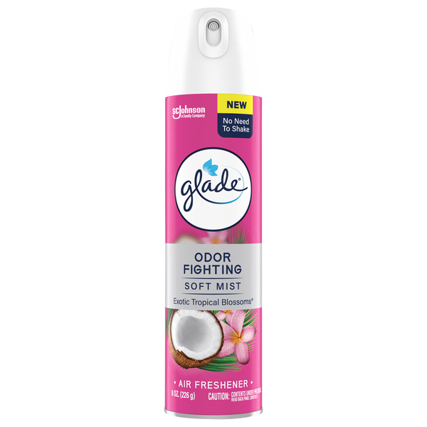Glade Exotic Tropical Blossoms Air Freshener Aerosol Spray