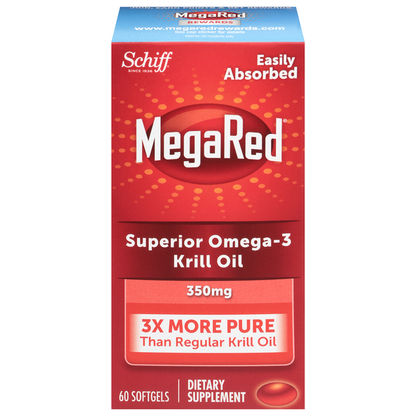 Schiff MegaRed Omega-3 Krill Oil 500 mg Softgels