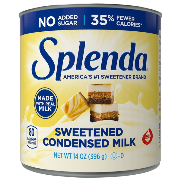 Splenda No Sugar Added Sweetened Condensed Milk