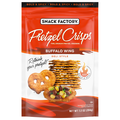 Snack Factory Deli Style Buffalo Wing Flavored Pretzel Crisps