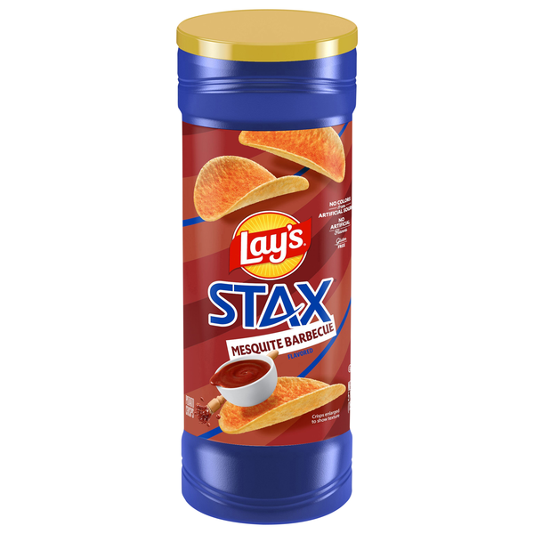 Lay's Stax Mesquite Barbecue Potato Chips