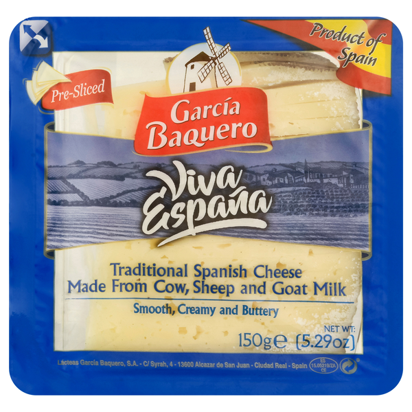 Garcia Baquero Viva Espana Traditional Spanish Cheese Slices