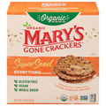 Mary's Gone Crackers Organic Gluten Free Super Seed Everything Crackers