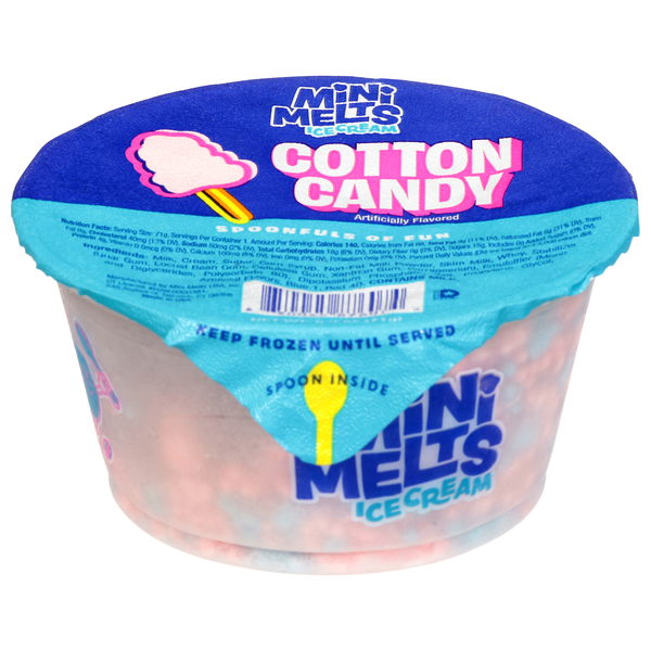 Mini Melts Cotton Candy Ice Cream