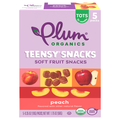 Plum Organics Tots Teensy Peach Fruit Snacks - 5 ct