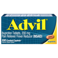 Advil Ibuprofen Pain Relief 200mg Coated Caplets