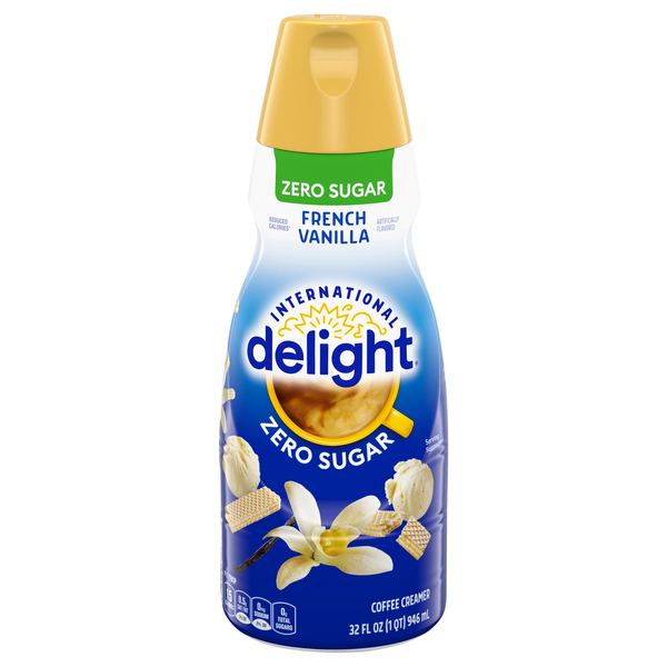 International Delight Zero Sugar French Vanilla Flavored Coffee Creamer