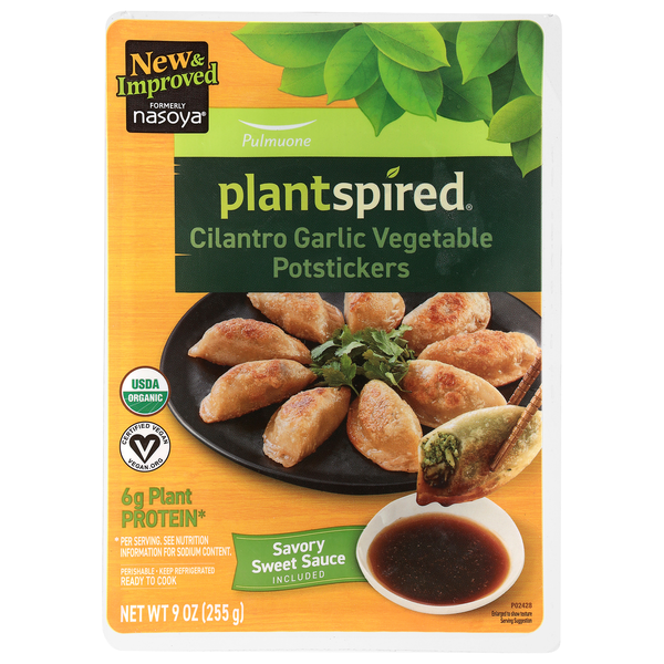 Pulmuone Plantspired Organic Cilantro Garlic Vegetable Potstickers