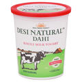 Desi Fresh Foods Natural Dahi Whole Milk Homestyle Yogurt