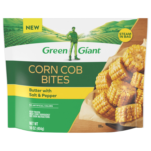Green Giant Buttered Corn Cob Bites with Salt & Pepper Frozen