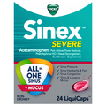Vicks Sinex Severe Sinus Congestion Pressure & Pain Non-Drowsy LiquiCaps