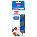 Rubbermaid Pack + Go Mini Bites Containers 1/2 Cup