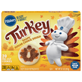 Pillsbury Thanksgiving Turkey Sugar Cookie Pre-Cut Dough - 20 ct