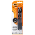 BIC Gelocity Pro Medium 0.7 mm Gel Pens Black Ink