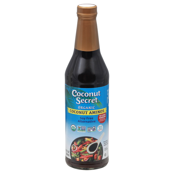 Coconut Secret Organic Coconut Aminos Soy Free Alternative