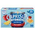 Capri Sun Hydrate with Electrolytes Fruit Punch Flavored Drink - 10 pk