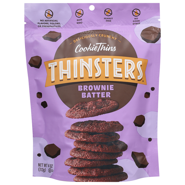 Thinster's Brownie Batter Cookie Thins