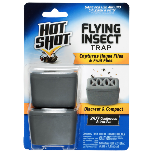 Hot Shot Discreet & Compact Flying Insect Trap
