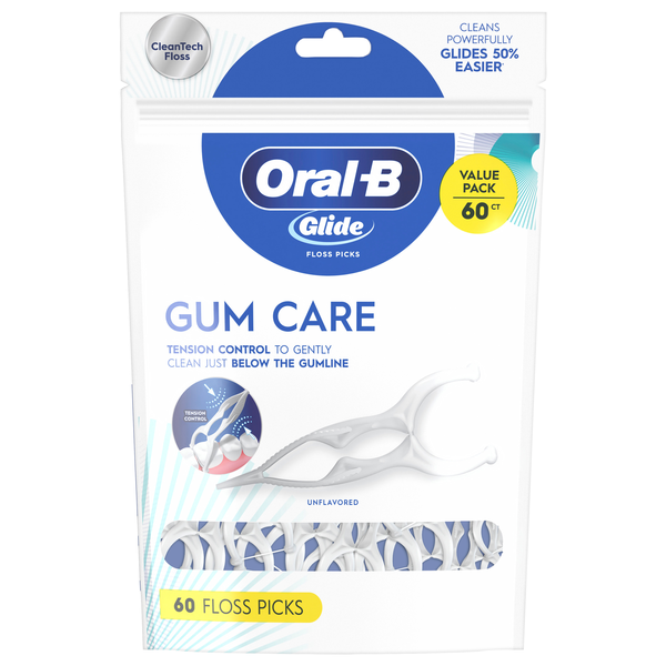 Oral-B Glide Gum Care Floss Picks Value Pack