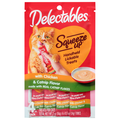Delectables Squeeze Up Chicken & Catnip Flavor Lickable Cat Treats - 4 ct