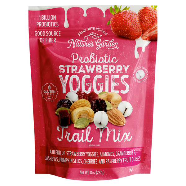 Nature's Garden Yoggies Probiotic Strawberry Trail Mix