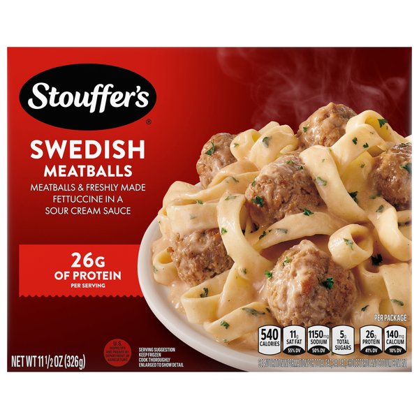 Stouffer's Swedish Meatballs Frozen Meal