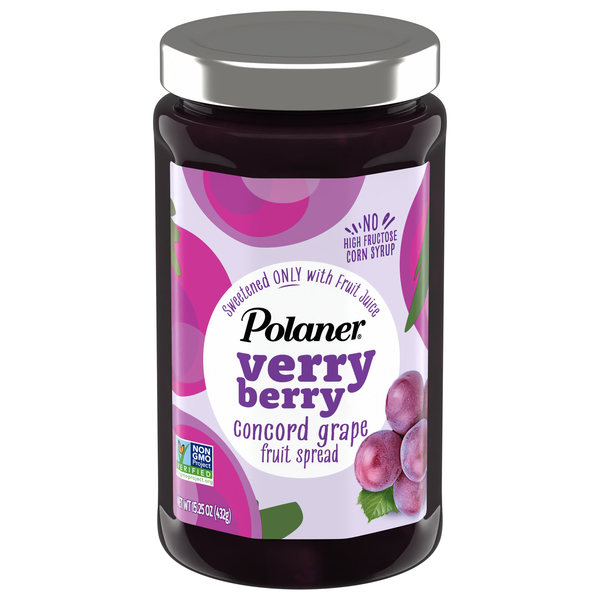 Polaner Very Berry Concord Grape Fruit Spread