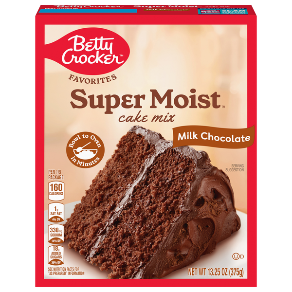 Betty Crocker Favorites Super Moist Milk Chocolate Cake Mix
