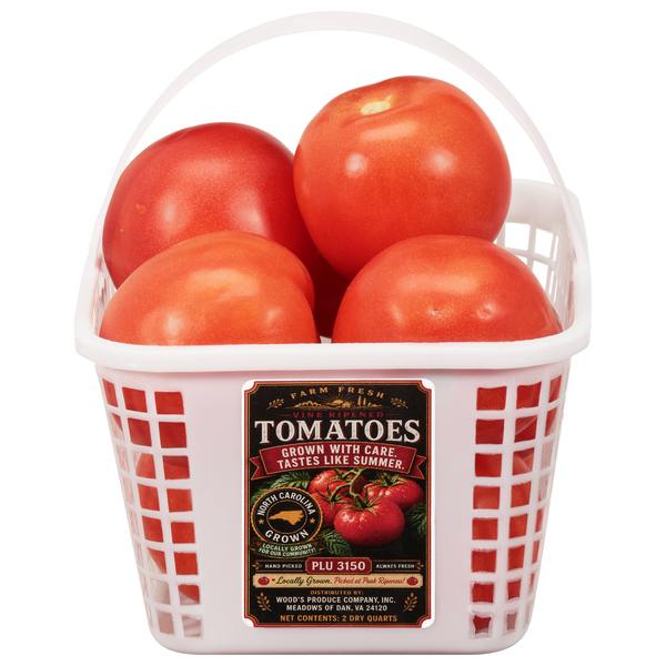 Farm Fresh Tomatoes Basket