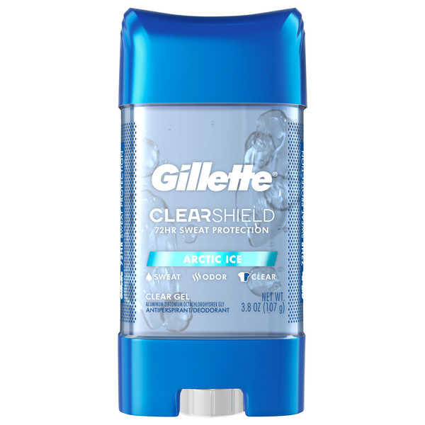 Gillette Arctic Ice Antiperspirant Deodorant Clear Gel