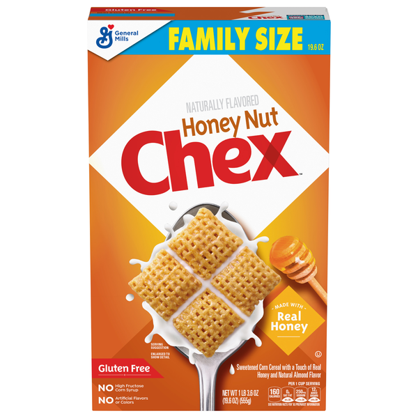 Chex Gluten Free Honey Nut Cereal Family Size