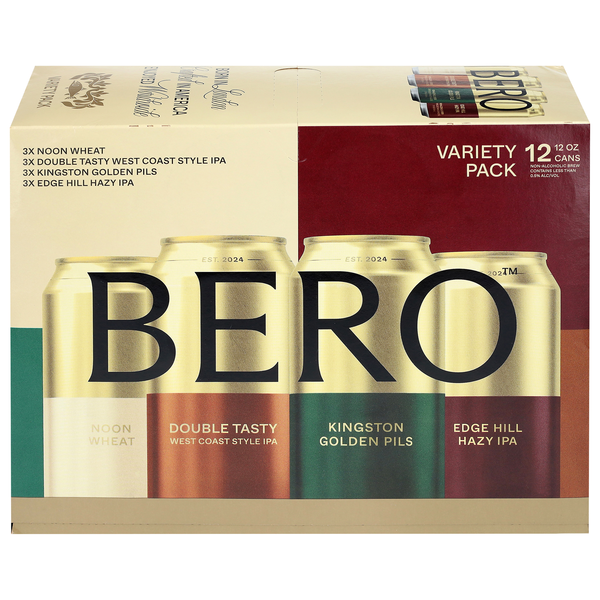 Bero Non-Alcoholic Beer Variety Pack - 12 pk