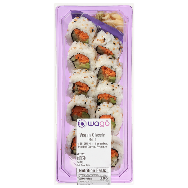 WAGO Vegan Classic Sushi Roll