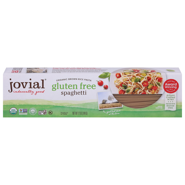 jovial Organic Gluten Free Brown Rice Spaghetti Pasta