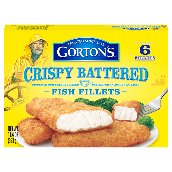 Save on Gorton's Crispy Battered Fish Fillets 6 ct Frozen Order