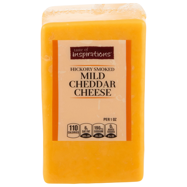 Taste of Inspirations Hickory Smoked Mild Cheddar Cheese (Regular Sliced)