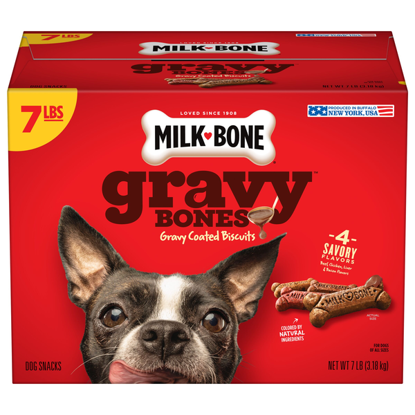 Milk-Bone Gravy Bones Savory Flavors Dog Treats