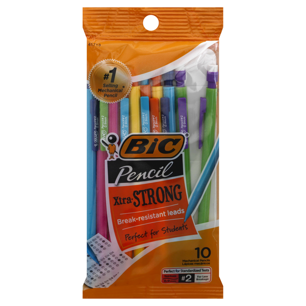 BIC Xtra-STRONG Mechanical Pencils Break Resistant Leads Assorted Colors
