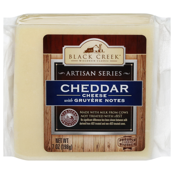 Save on Black Creek Cheddar Cheese with Gruyere Notes Chunk Order