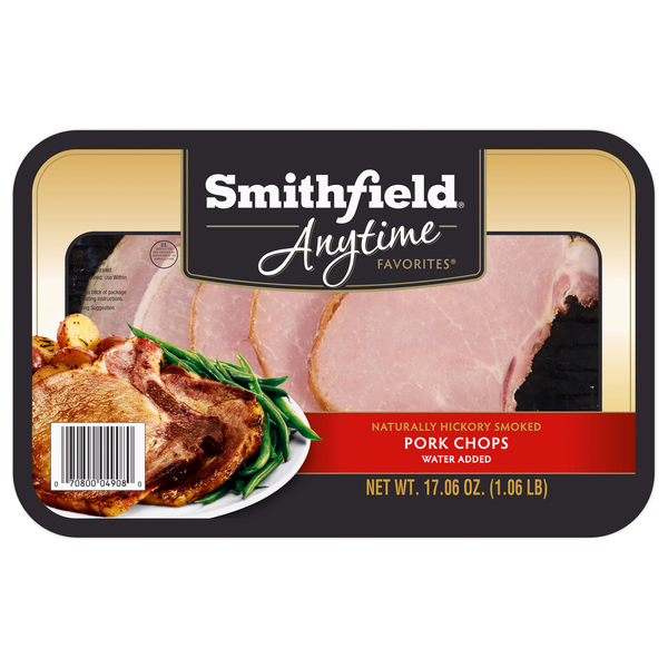 Smithfield Anytime Favorites Hickory Smoked Pork Chops