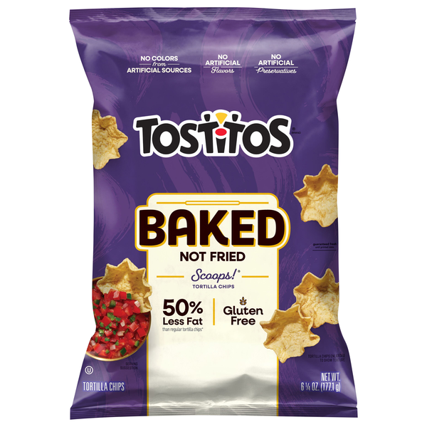 Tostitos Gluten Free Oven Baked Scoops! Tortilla Chips