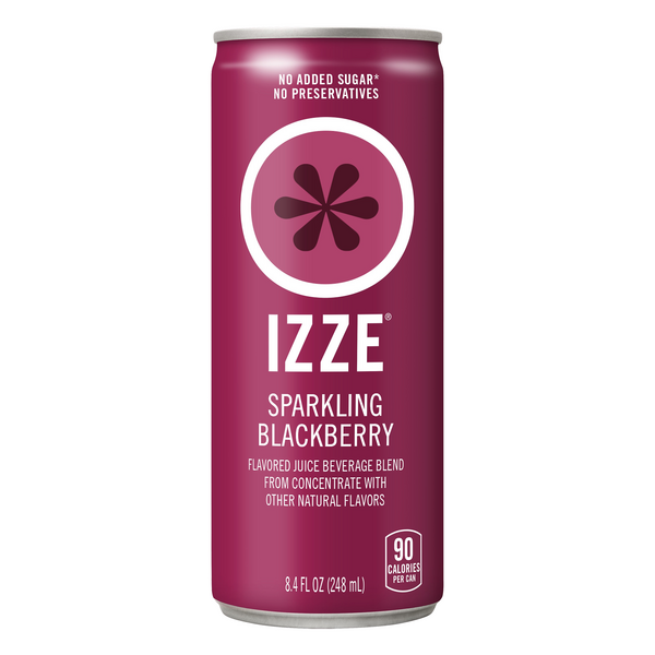 Save on IZZE Sparkling Blackberry Juice Beverage All Natural Order